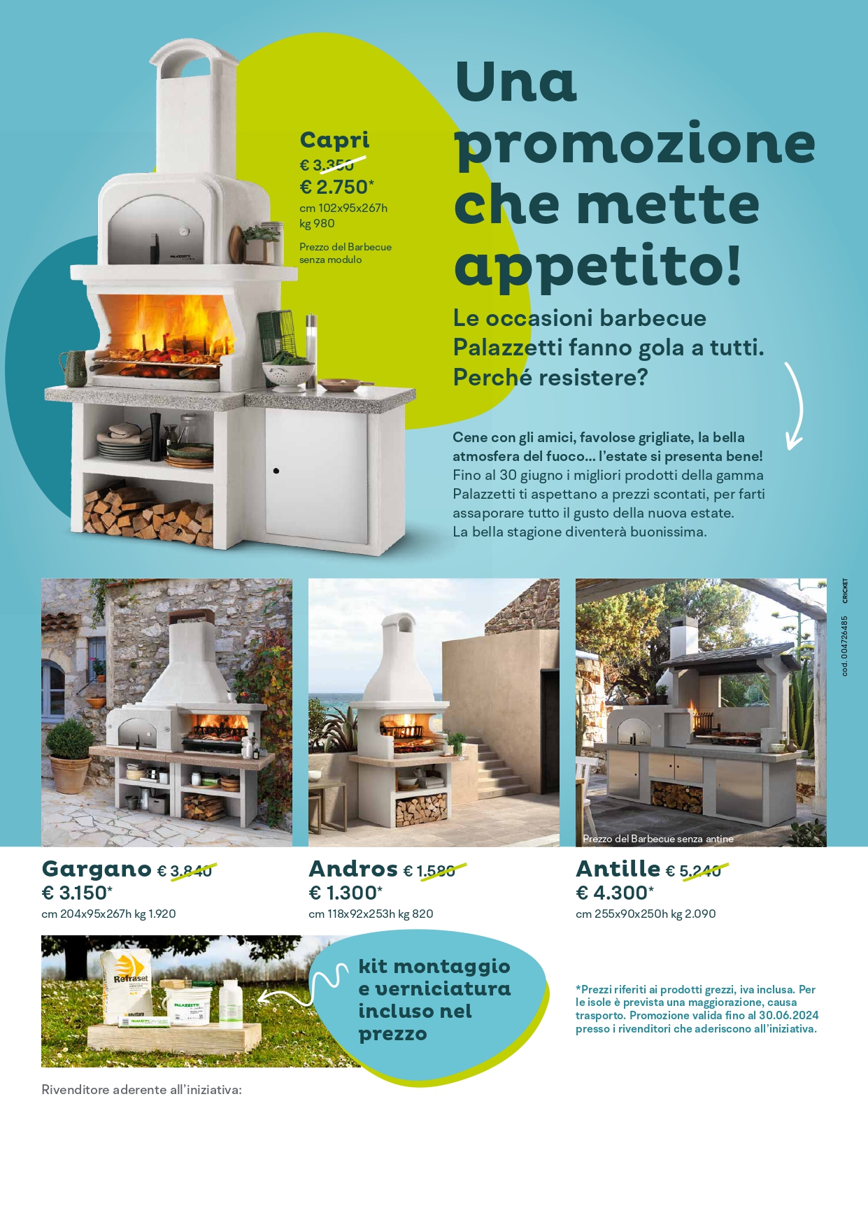 Locandina Palazzetti Barbecue